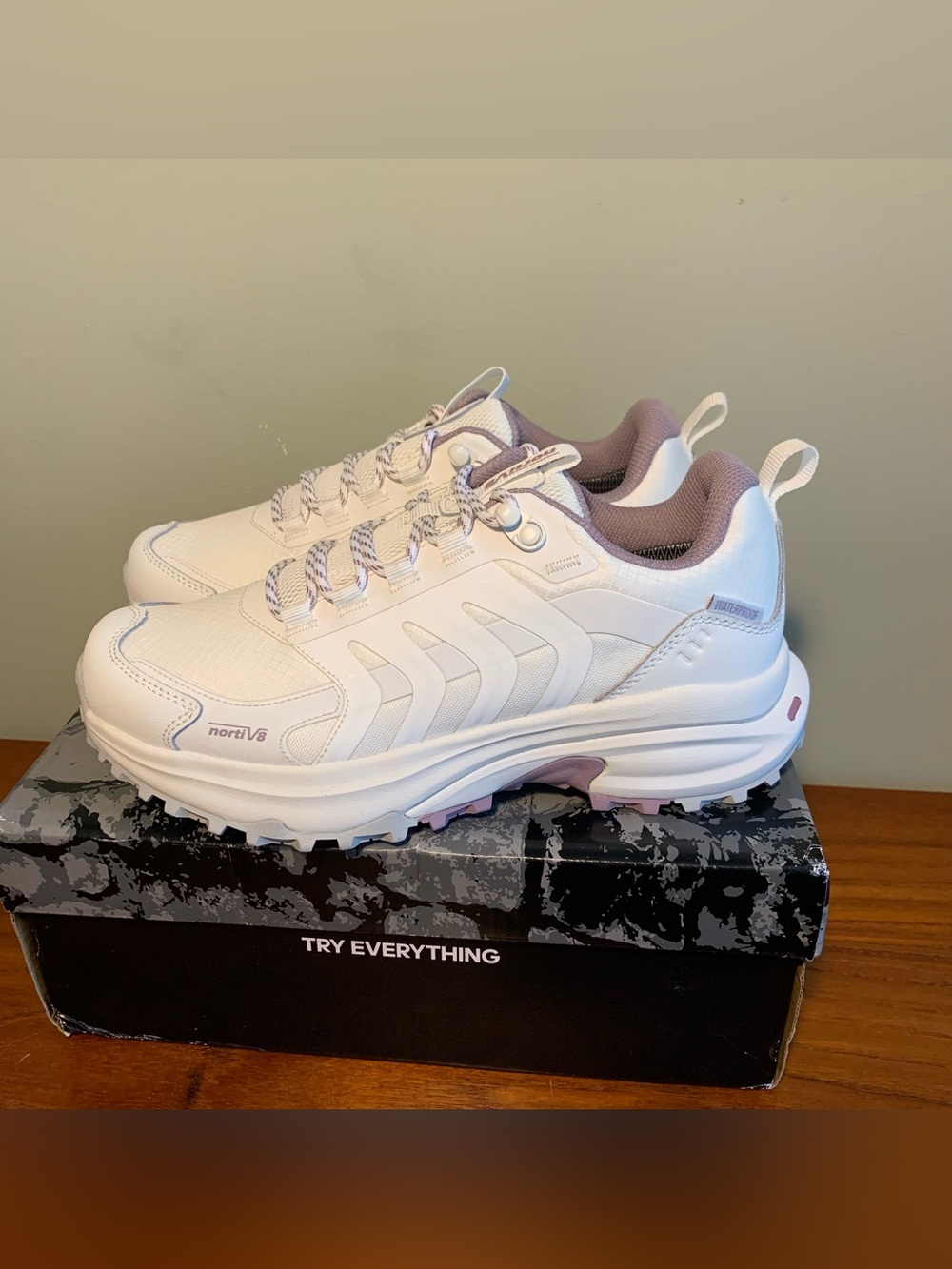 ‼️New NORTIV 8 Lightweight Hiking Trail Walking Shoes  with Arch Support Sz 7